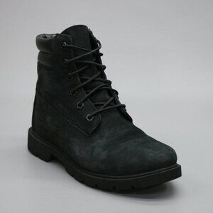 Timberland Ladies 7.5 Linden Woods Black Nubuck 400 gram 6" Ankle Boots - A156S